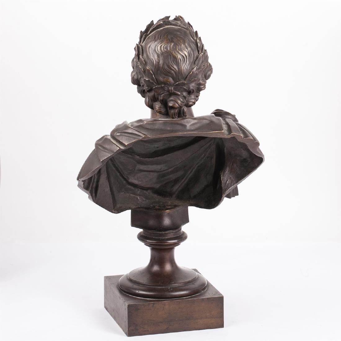 Russian bronze bust of Emperor Peter the Great — image 5