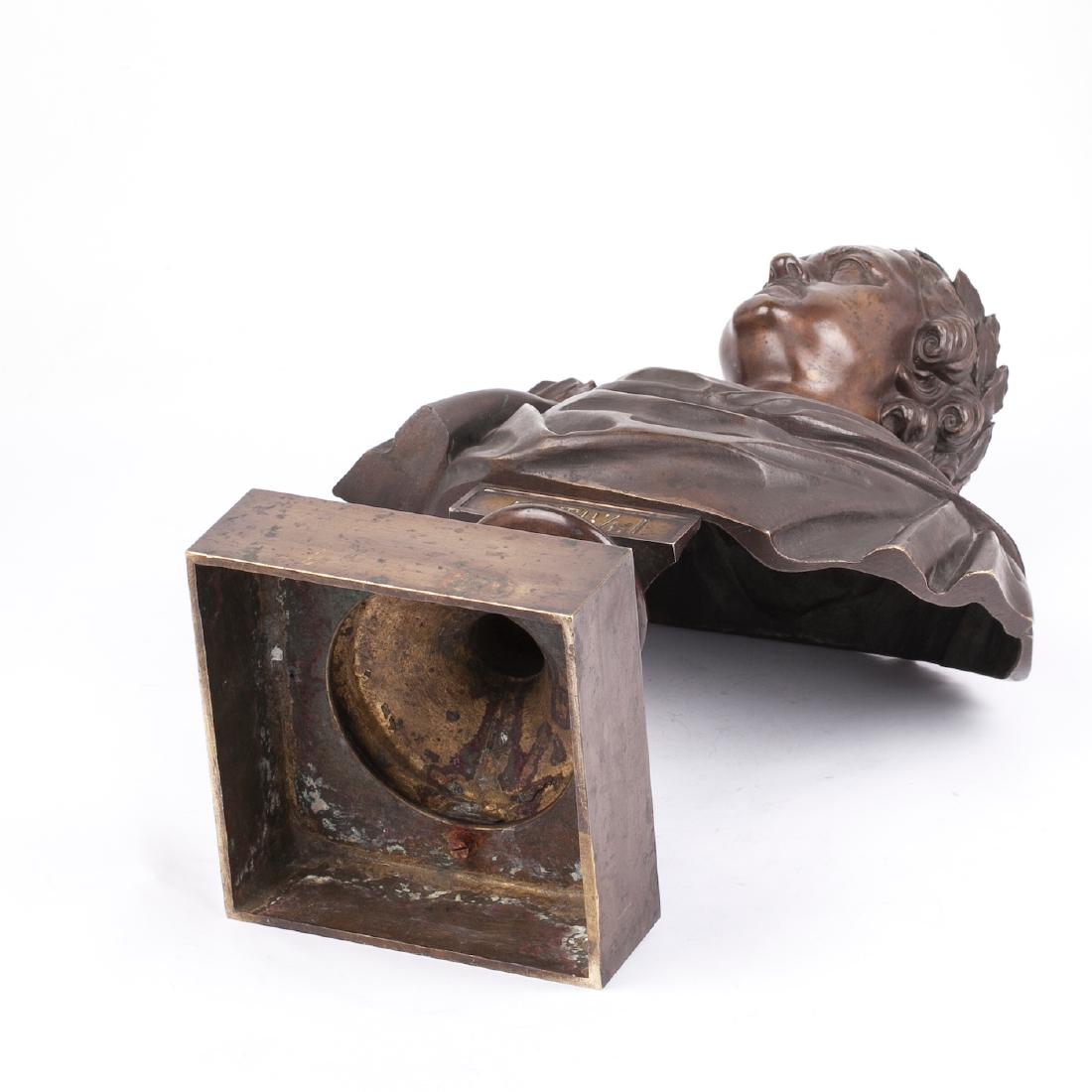 Russian bronze bust of Emperor Peter the Great — image 6