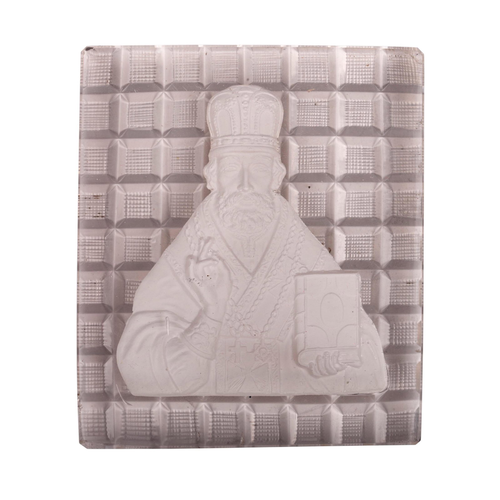 A Russian crystal paperweight — image 1