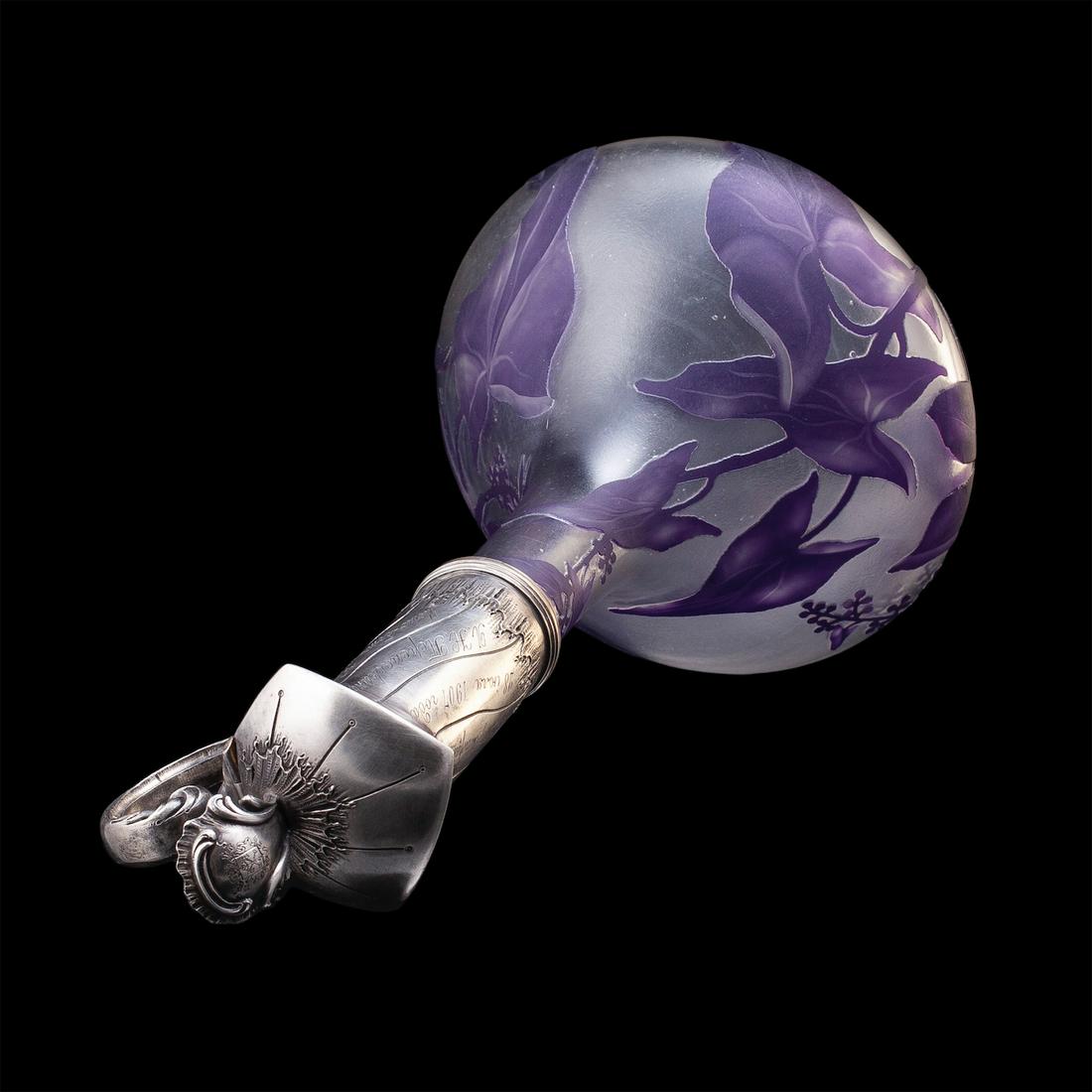 An unusual Russian Lambert glass decanter — image 6