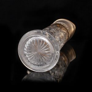 A pair of Russian silver-gilt crystal decanters — image 8