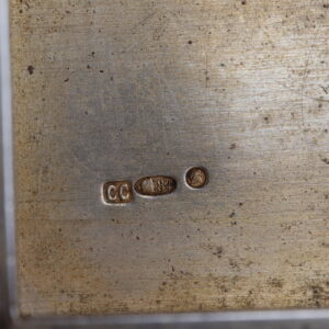 A Russian silver-gilt cigar box "Sniper" — image 8