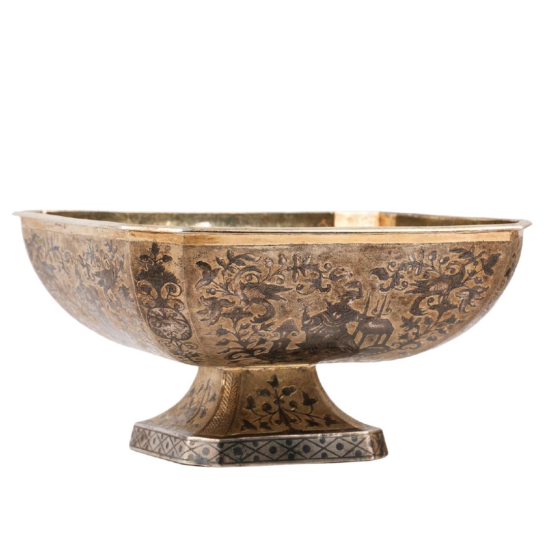 Russian silver niello tea and coffee service — image 3