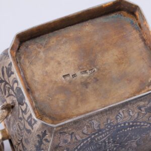 Russian silver niello tea and coffee service — image 5
