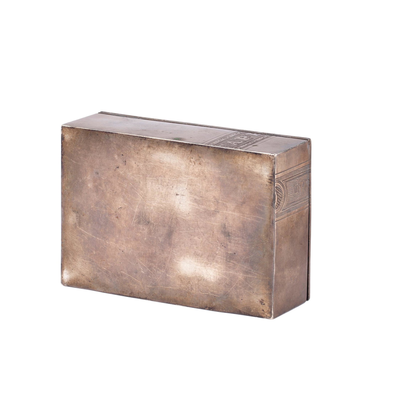 A Russian cigar box with engraved advertising — image 4