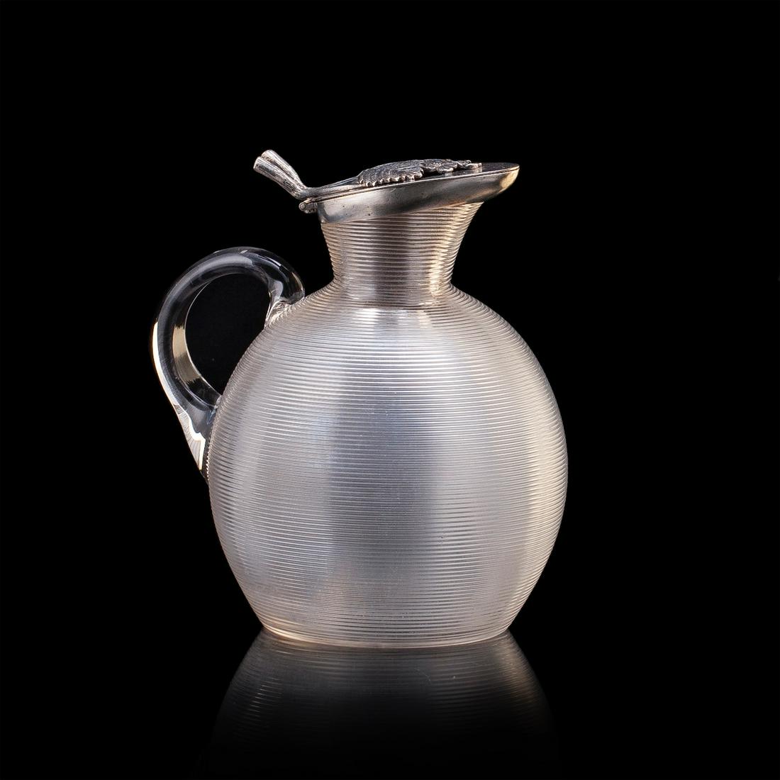 Elegant Faberge decanter — image 1