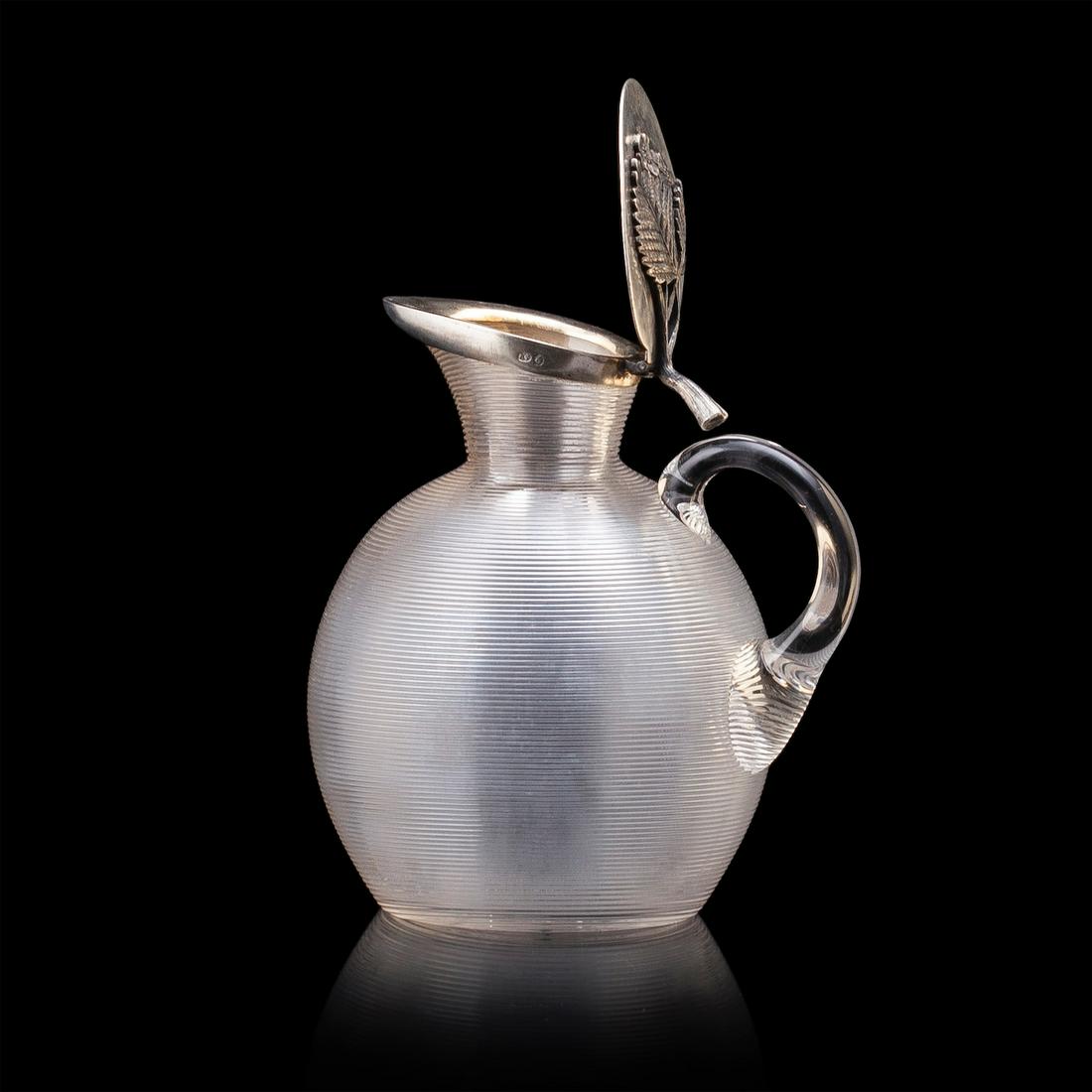 Elegant Faberge decanter — image 2