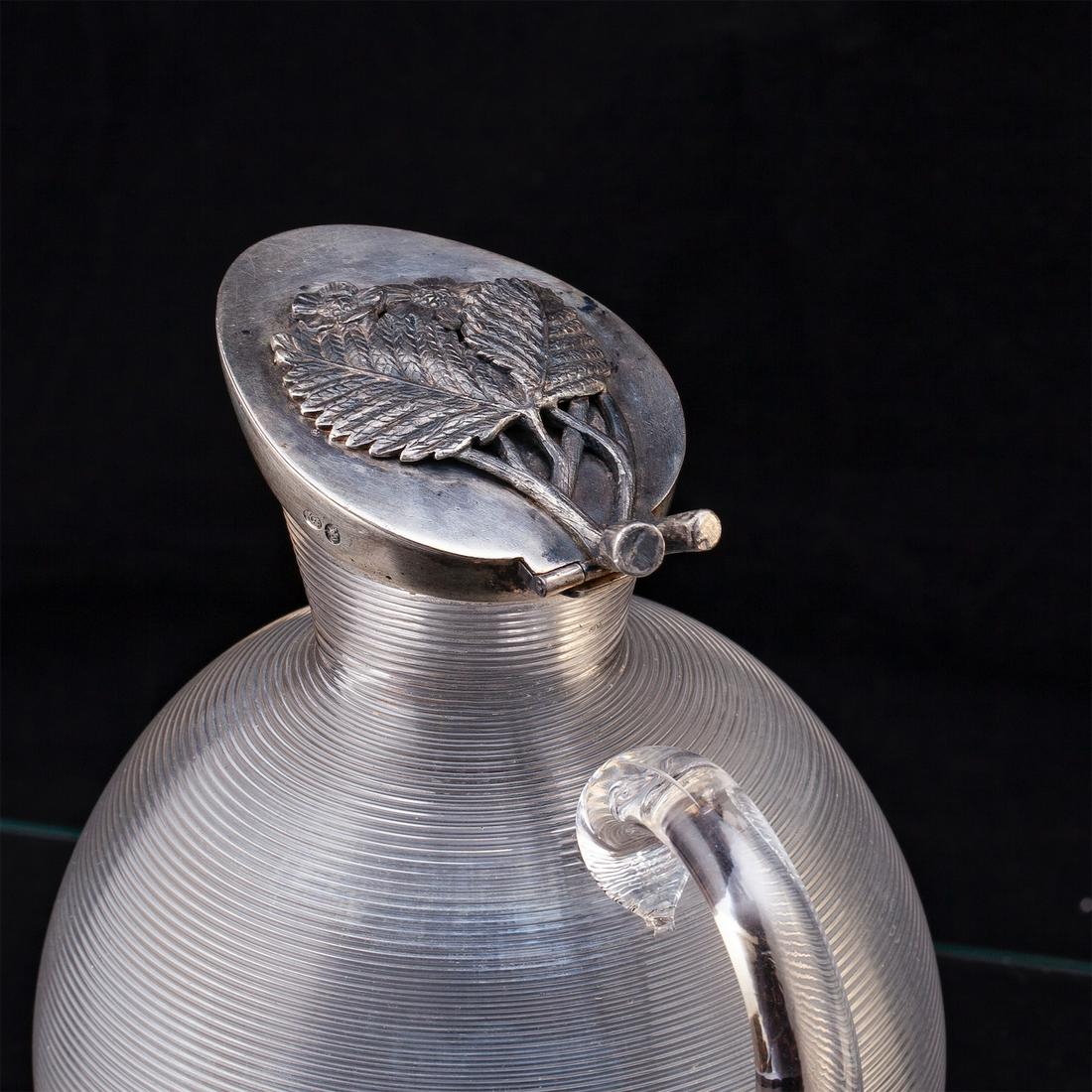 Elegant Faberge decanter — image 3