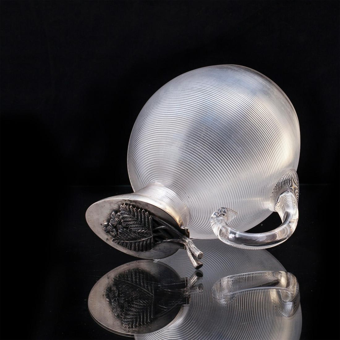 Elegant Faberge decanter — image 6