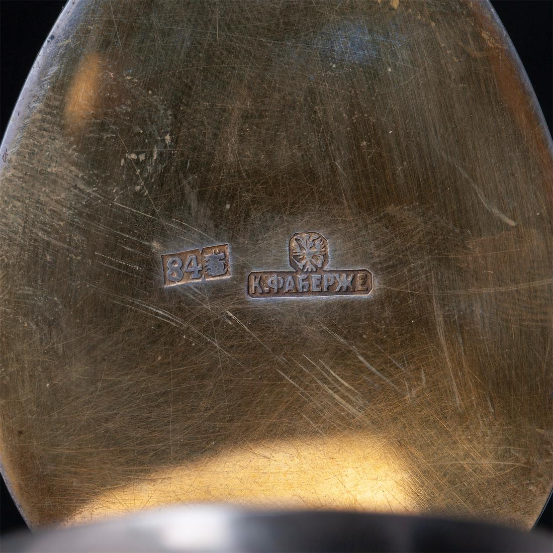 Elegant Faberge decanter — image 7