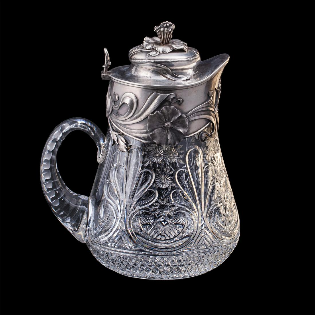 An extremely Rare Faberge cut-glass decanter — image 2