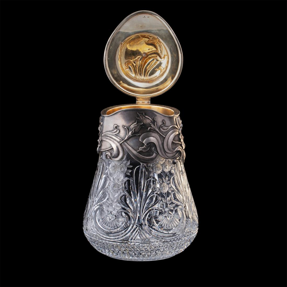 An extremely Rare Faberge cut-glass decanter — image 3