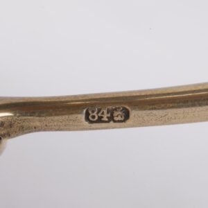 Russian silver-gilt and niello candy vase — image 8
