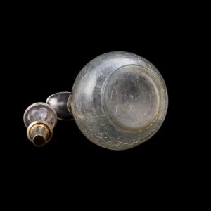 A Faberge silver-gilt and cut-glass carafe — image 3
