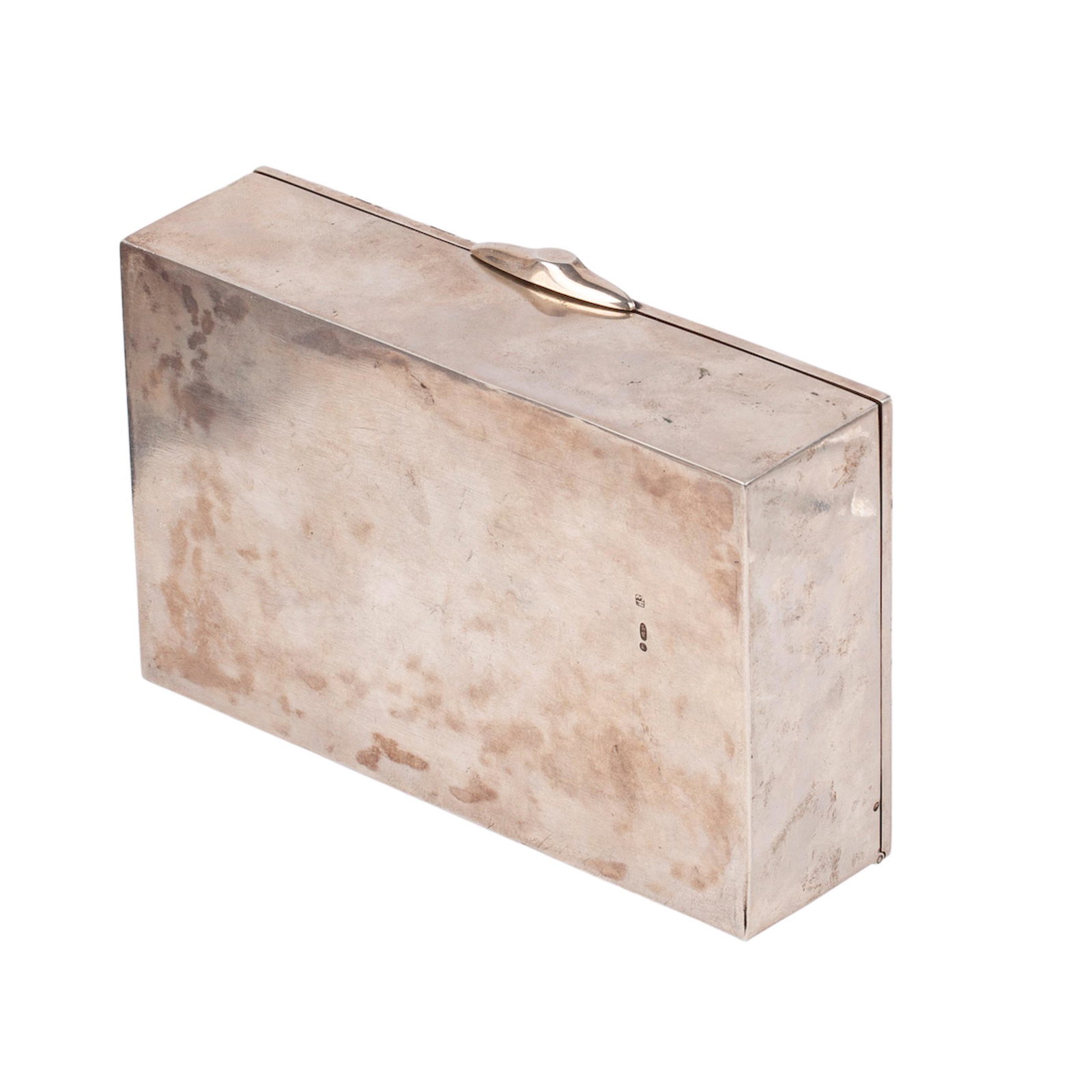 A Russian Art Nouveau silver cigar box — image 3