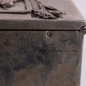 A Russian Art Nouveau silver cigar box — image 5