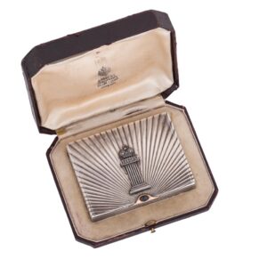 Faberge cigarette case, Henrik Wigstrom — image 1