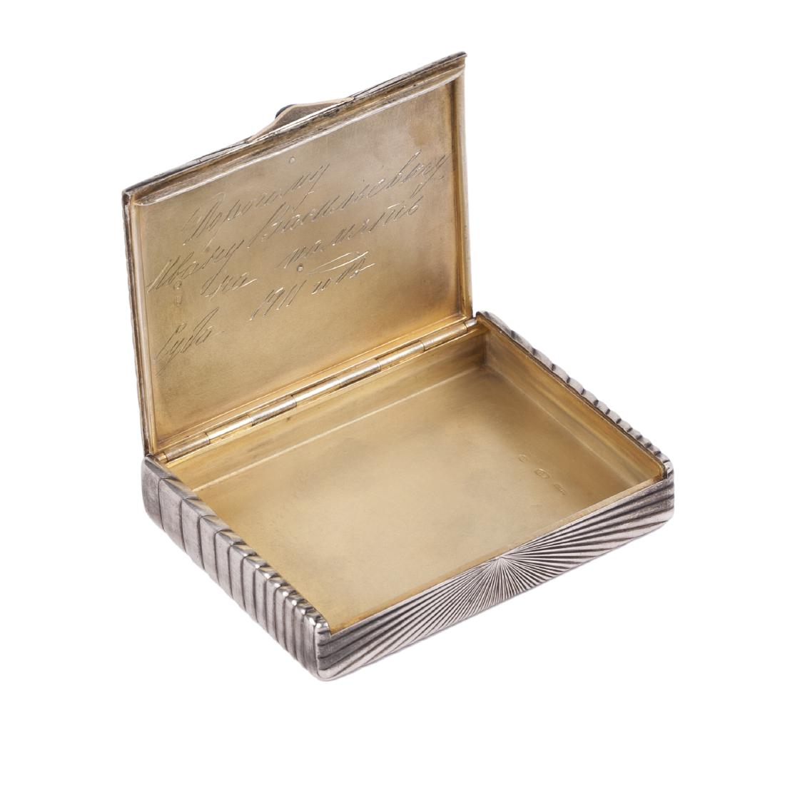 Faberge cigarette case, Henrik Wigstrom — image 3