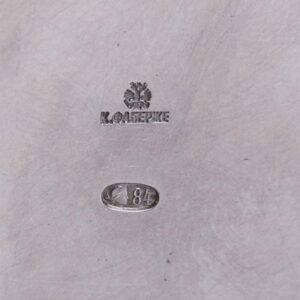 Faberge Art Noveau style kovsh "Resting Bogatir" — image 8