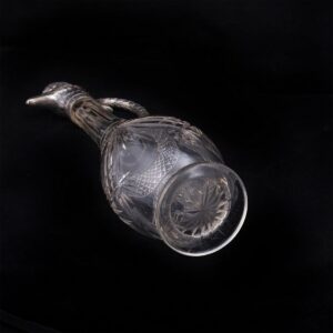 Rare Russian silver-gilt carafe with diamond — image 5