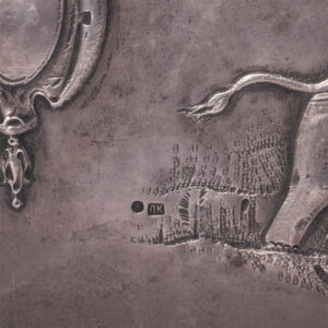 An elegant Russian silver cigar box "Elephant" — image 5