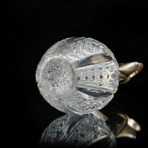 A Russian silver-gilt and cut-glass decanter — image 3