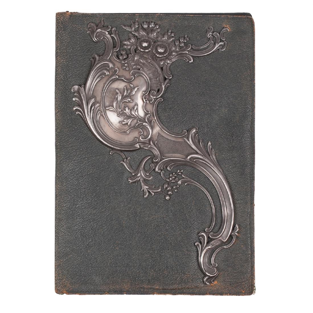 Faberge neorococo folio with a photo holder cell — image 1