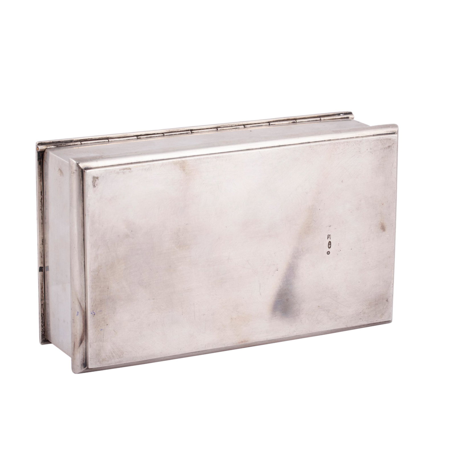 A Russian Art Nouveau silver cigar box — image 4