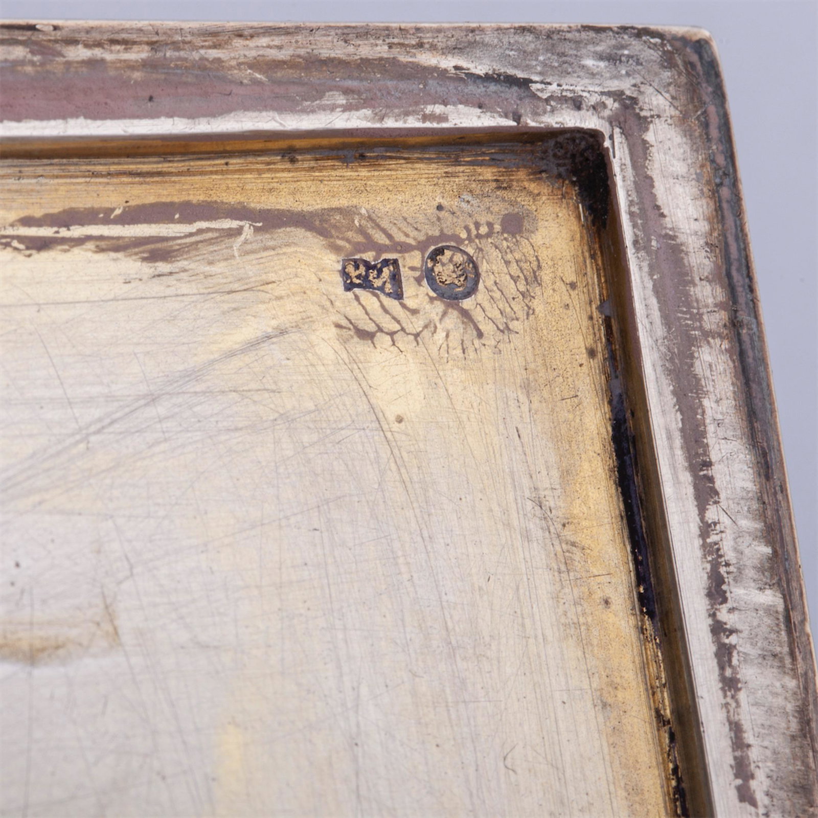 A Russian silver cigar box Neptune and Aphitrite — image 5