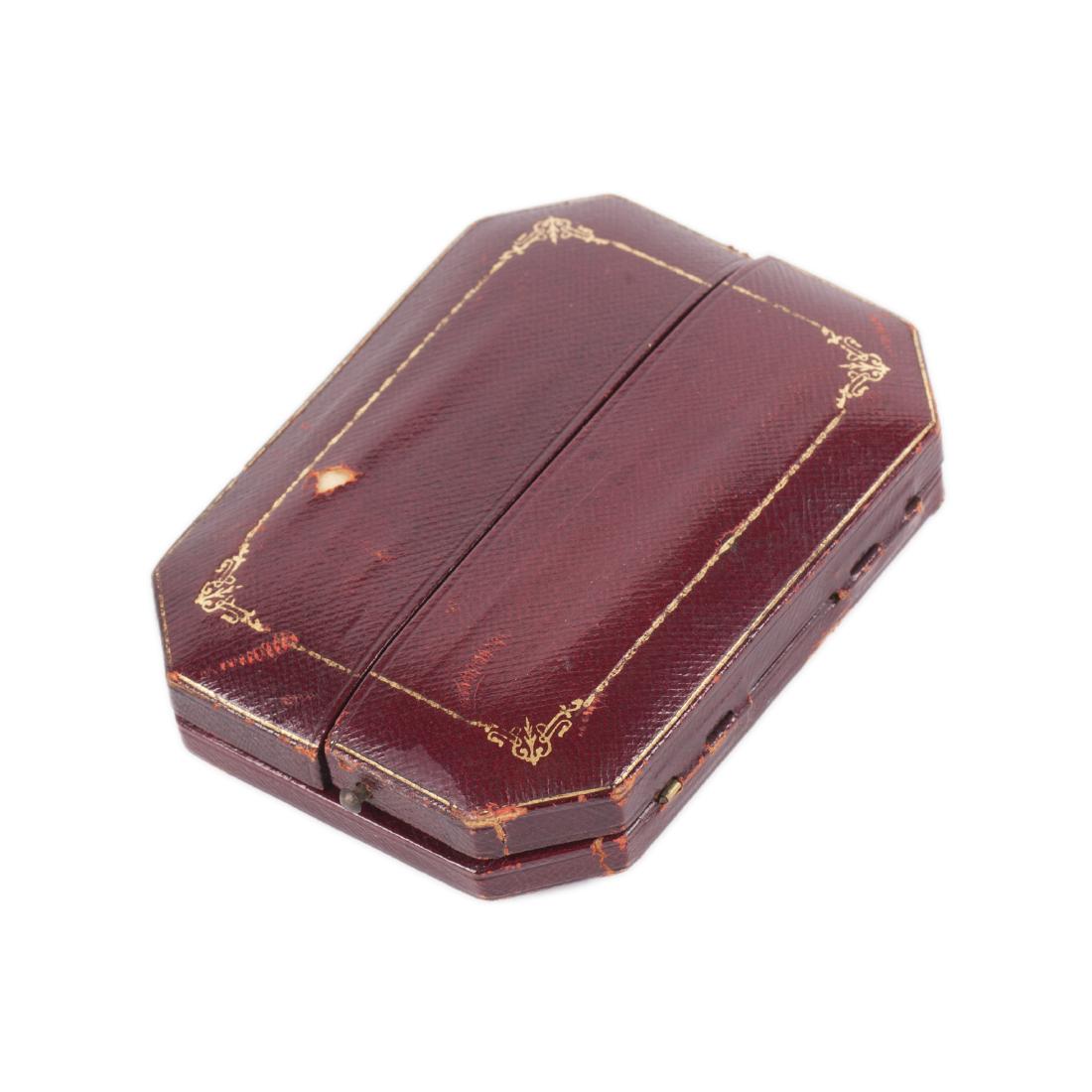 Faberge guilloche enamel photo frame in a box — image 7