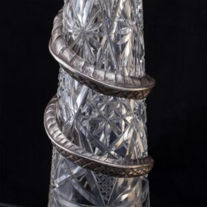 Pair of exceptional sculptural carafes — image 7