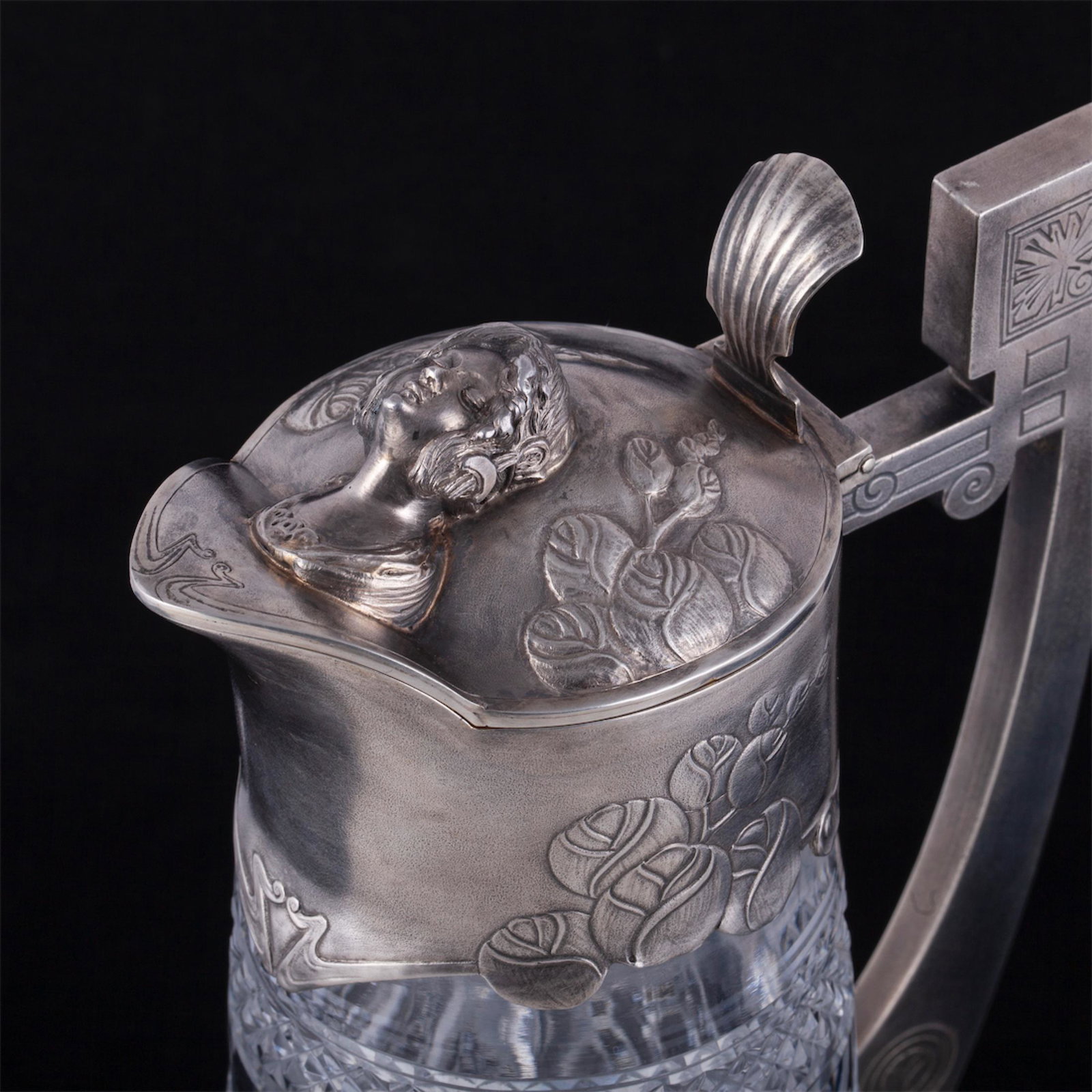 A Russian Art Nouveau decanter — image 3