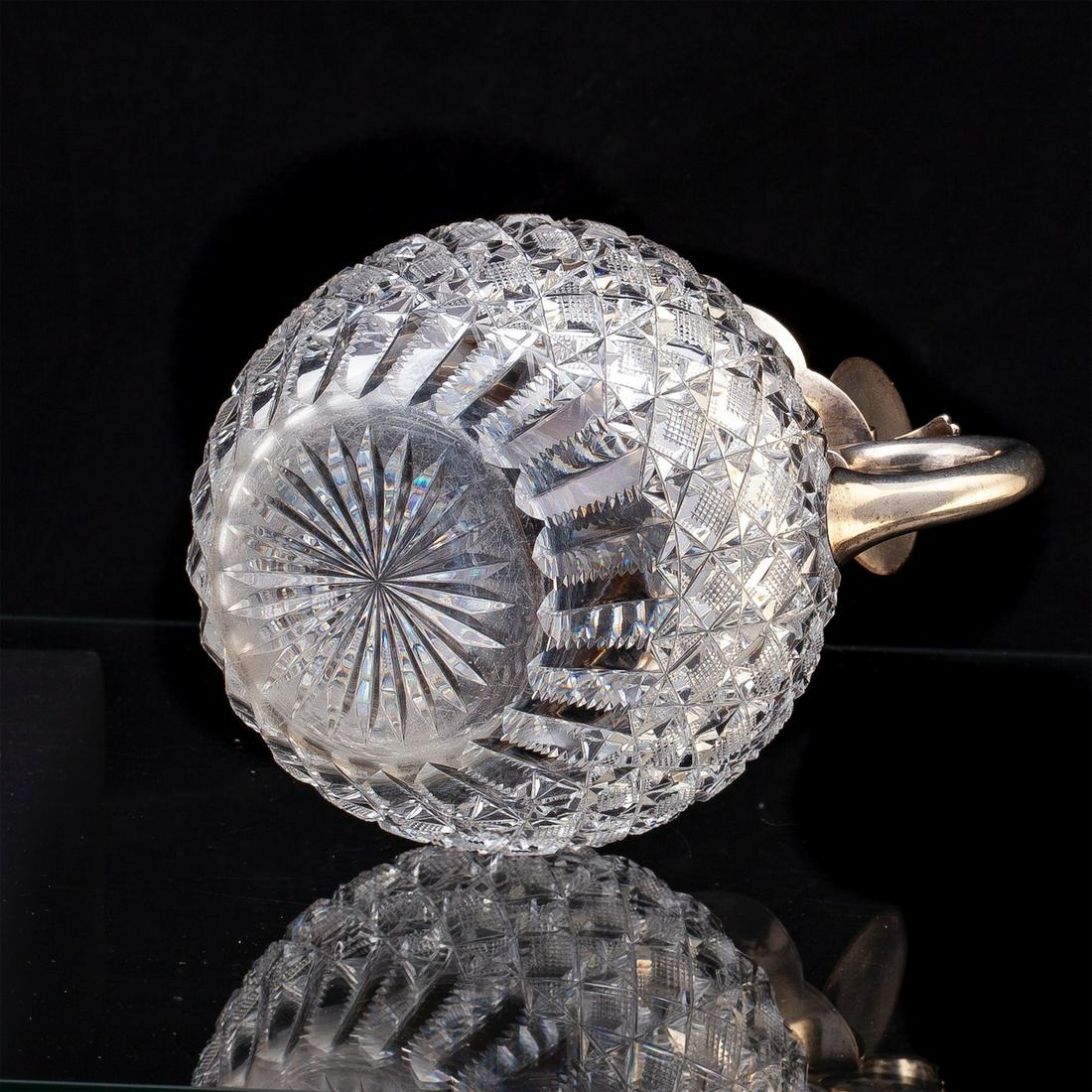 Russian silver-gilt and cut-glass carafe — image 4