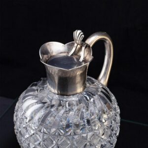 Russian silver-gilt and cut-glass carafe — image 7