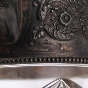 A grand Russian silver-gilt cut-glass decanter — image 5