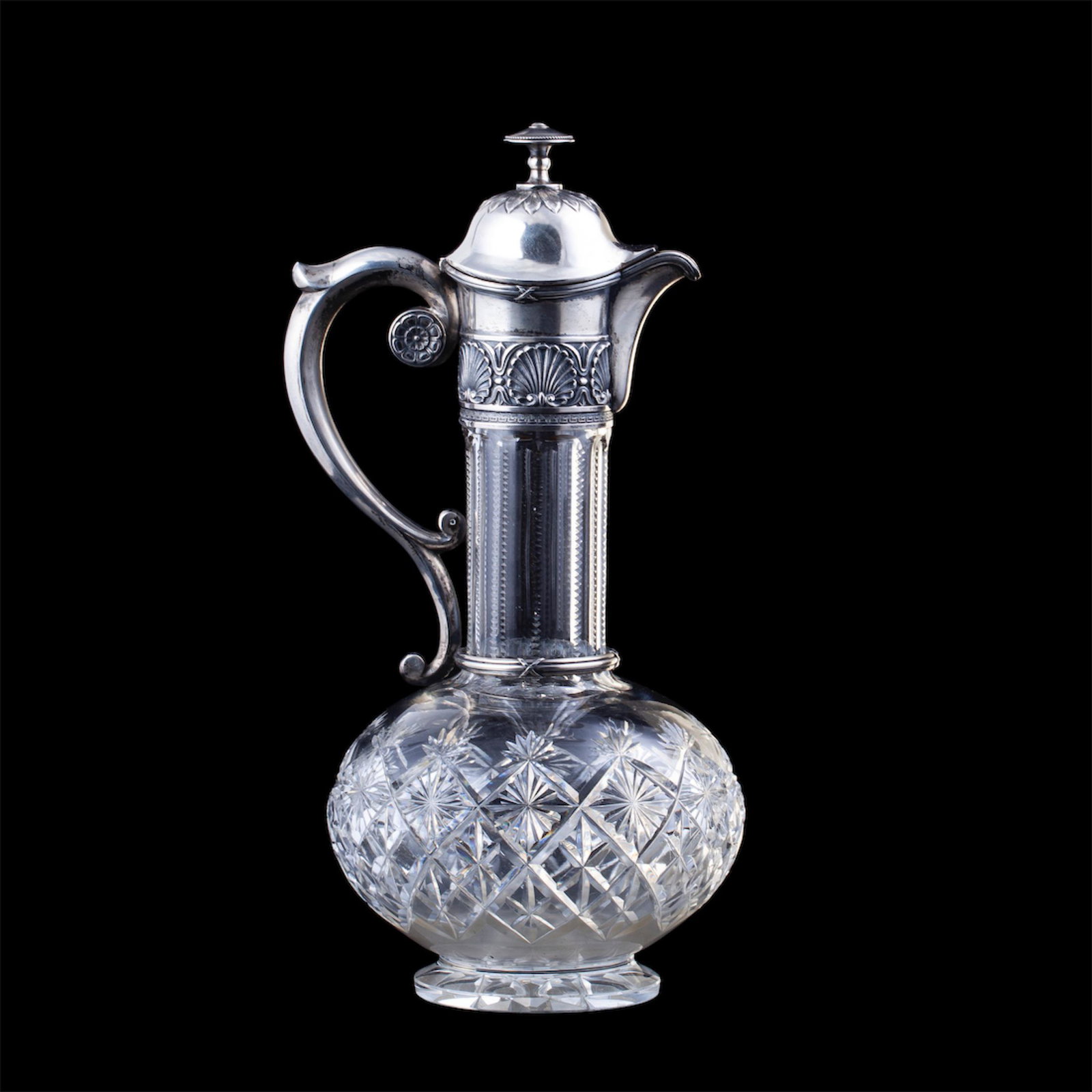 An elegant Russian Neoclassical decanter — image 1