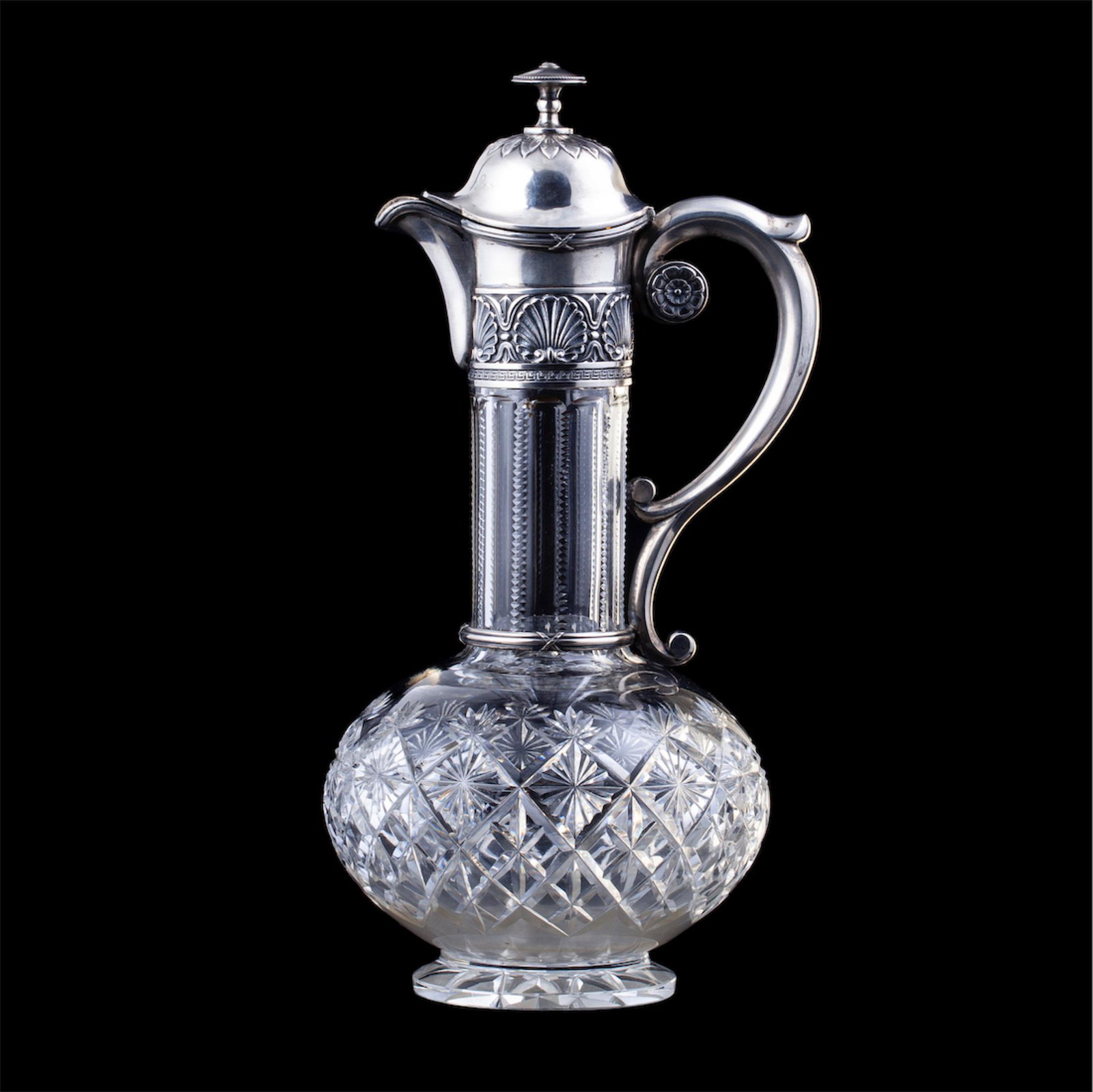 An elegant Russian Neoclassical decanter — image 2