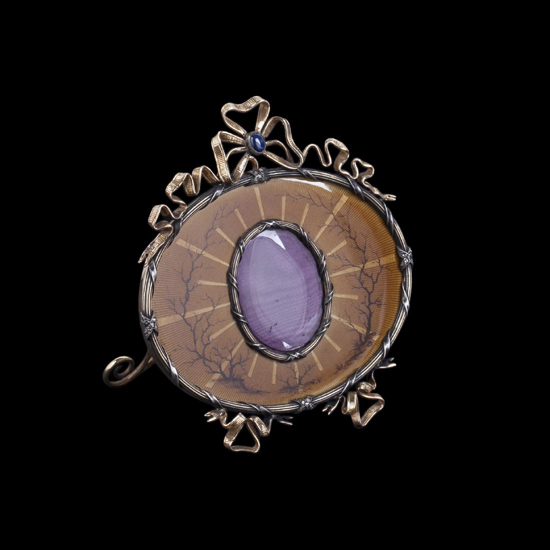 Very Rare Faberge gold, photo frame — image 1