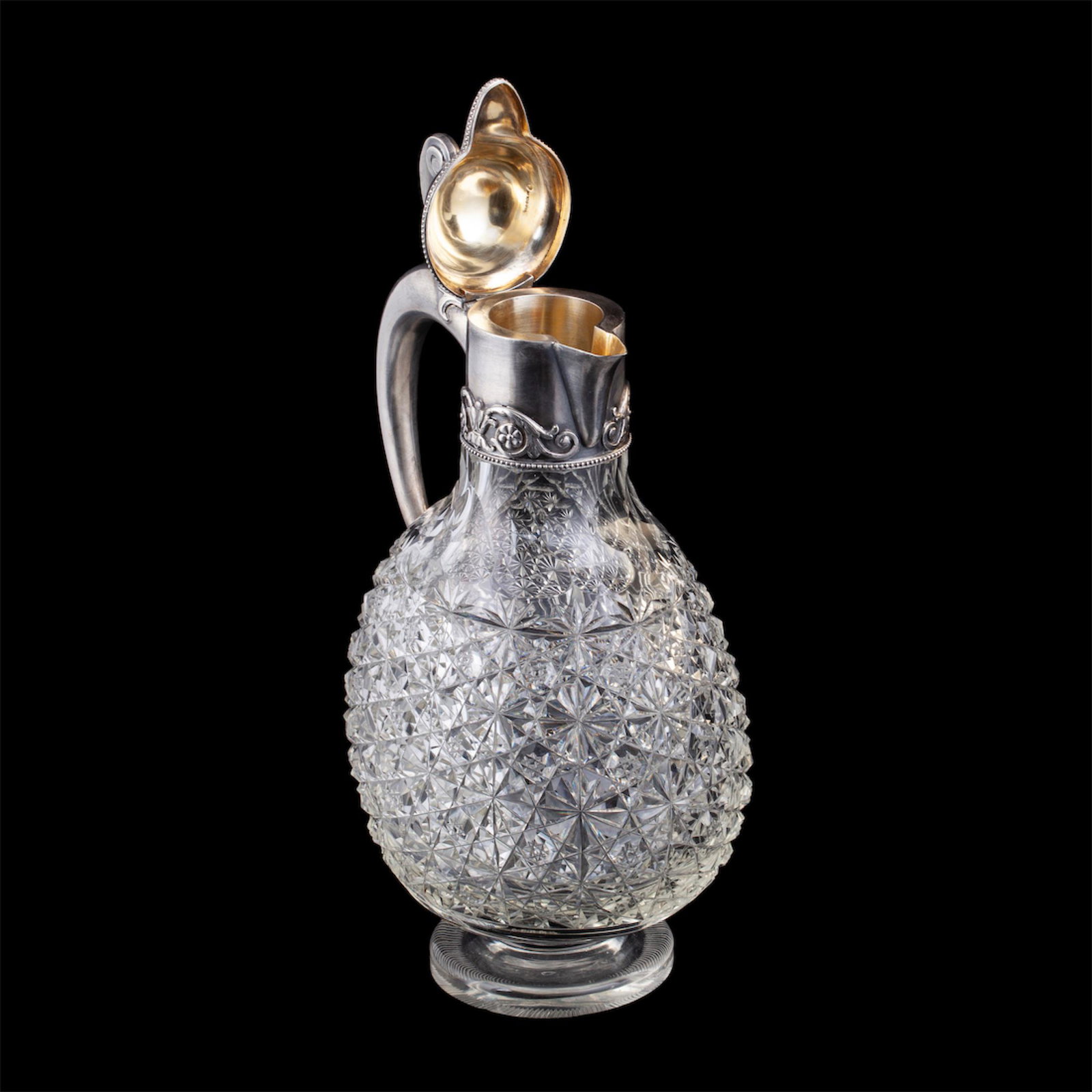 A Russian Art Nouveau decanter W.A. Bolin — image 3