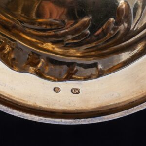 A Russian silver-gilt and cut-glass decanter — image 6