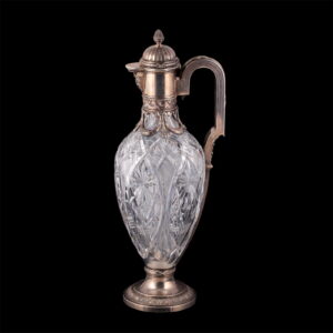 A massive Faberge Neoclassicist decanter — image 1
