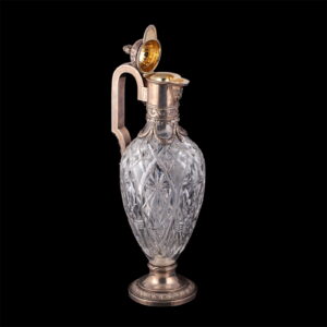 A massive Faberge Neoclassicist decanter — image 2