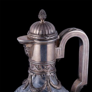 A massive Faberge Neoclassicist decanter — image 4