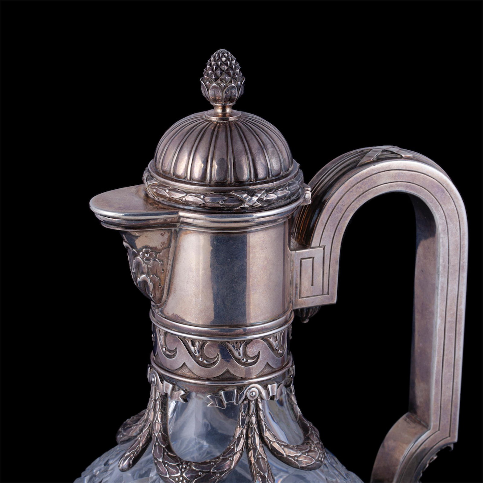 A massive Faberge Neoclassicist decanter — image 4