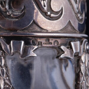 A massive Faberge Neoclassicist decanter — image 5