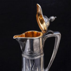 A massive Russian cut-glass carafe. A. Lubavin — image 2