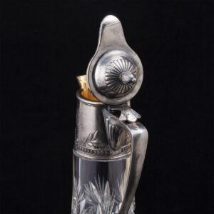 A massive Russian cut-glass carafe. A. Lubavin — image 3
