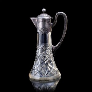 A grand Russian crystal carafe. Khlebnikov — image 1