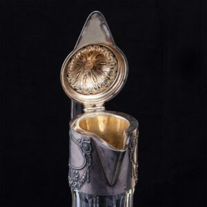 A grand Russian crystal carafe. Khlebnikov — image 4