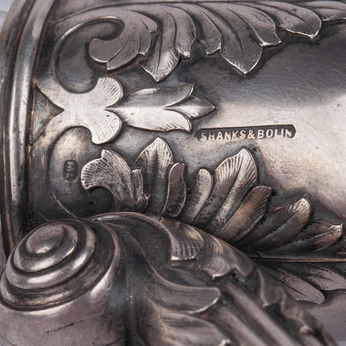 Russian impressive silver-gilt & crystal carafe — image 5